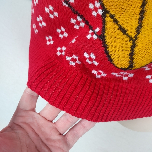 Disney Mickey Mouse Women's Size XL Santa Christmas Sweater Holiday Winter - Picture 8 of 12